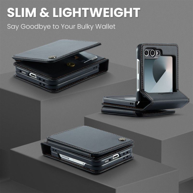 Hoesje Samsung Galaxy Z Flip 7 Fe Rfid-bescherming 5 Kaartsleuven