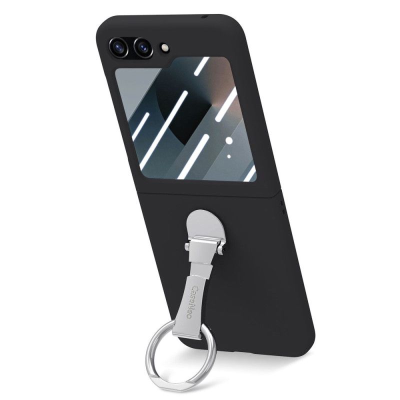 Hoesje Samsung Galaxy Z Flip 7 Fe Ringhouder En Schermbeschermer Voor De Achterkant Bescherming Hoesje