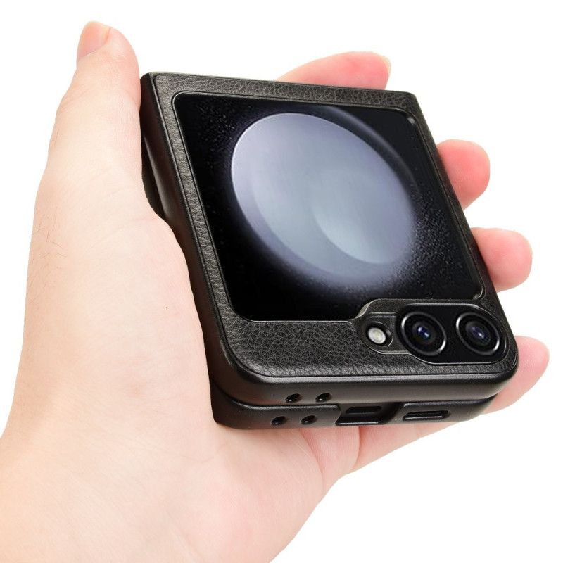 Hoesje Samsung Galaxy Z Flip 7 Fe Vintage Kunstleer