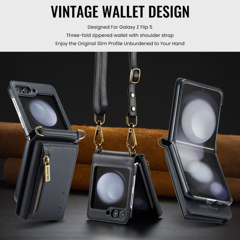 Hoesje Voor Samsung Galaxy Z Flip 7 Fe Dg.ming Crossbodyriem