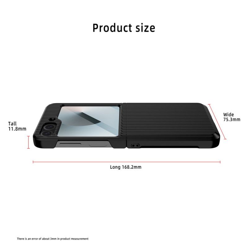 Hoesje Voor Samsung Galaxy Z Flip 7 Fe Gestreept Design