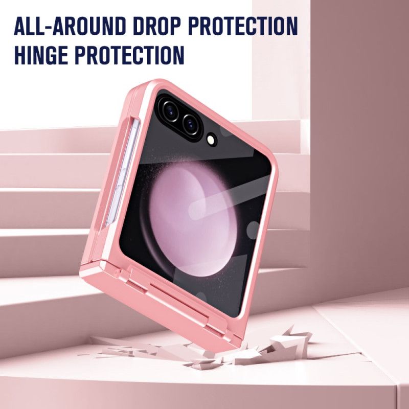 Hoesje Voor Samsung Galaxy Z Flip 7 Fe Klassieke Gehard Glazen Schermbeschermer