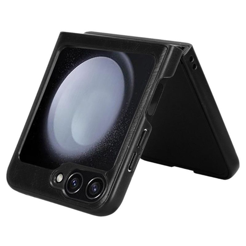 Hoesje Voor Samsung Galaxy Z Flip 7 Fe Kunstleren Stiksels