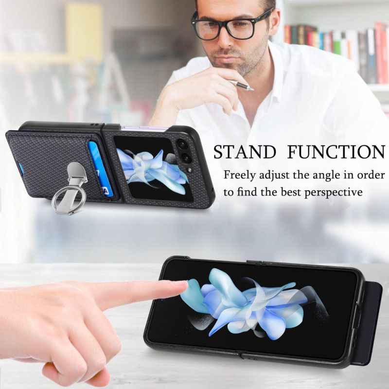 Hoesje Voor Samsung Galaxy Z Flip 7 Fe Opvouwbare Standaard En Kaarthouder