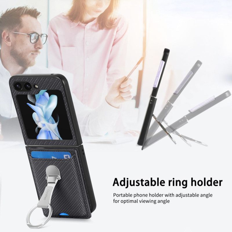 Hoesje Voor Samsung Galaxy Z Flip 7 Fe Opvouwbare Standaard En Kaarthouder