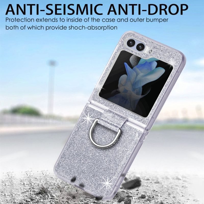 Hoesje Voor Samsung Galaxy Z Flip 7 Fe Pailletten En Strass-steentjes