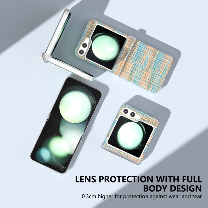 Hoesje Voor Samsung Galaxy Z Flip 7 Fe Stoffen Effect