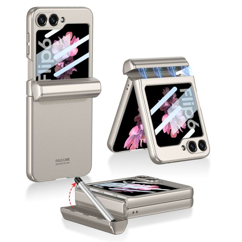 Hoesje Voor Samsung Galaxy Z Flip 7 Fe Stylus En Magnetisch Scharnier