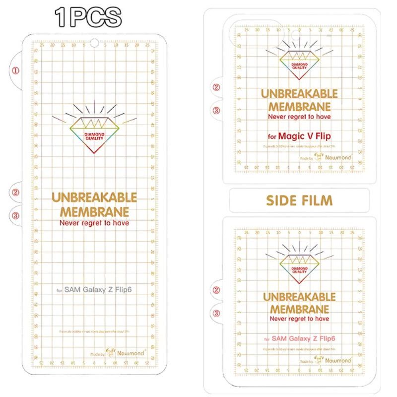 Schermbeschermers Voor Voor- En Achterkant Voor Samsung Galaxy Z Flip 7 Fe / Z Flip 6
