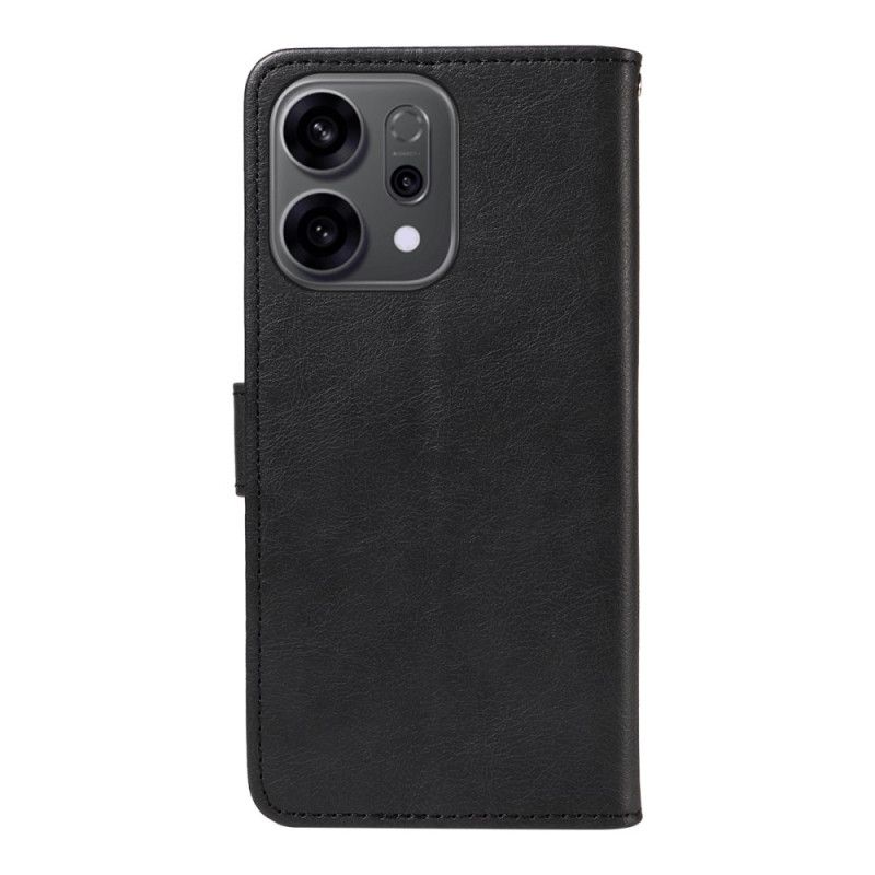 Bescherming Hoesje Oppo Reno 14f 5g Effen Met Riempje