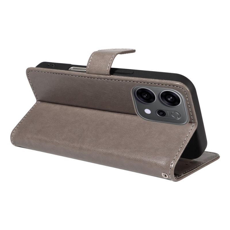 Flip Case Leren Oppo Reno 14f 5g Bij