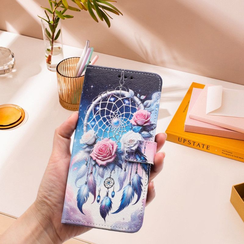 Flip Case Leren Oppo Reno 14f 5g Bloemen Dromenvanger