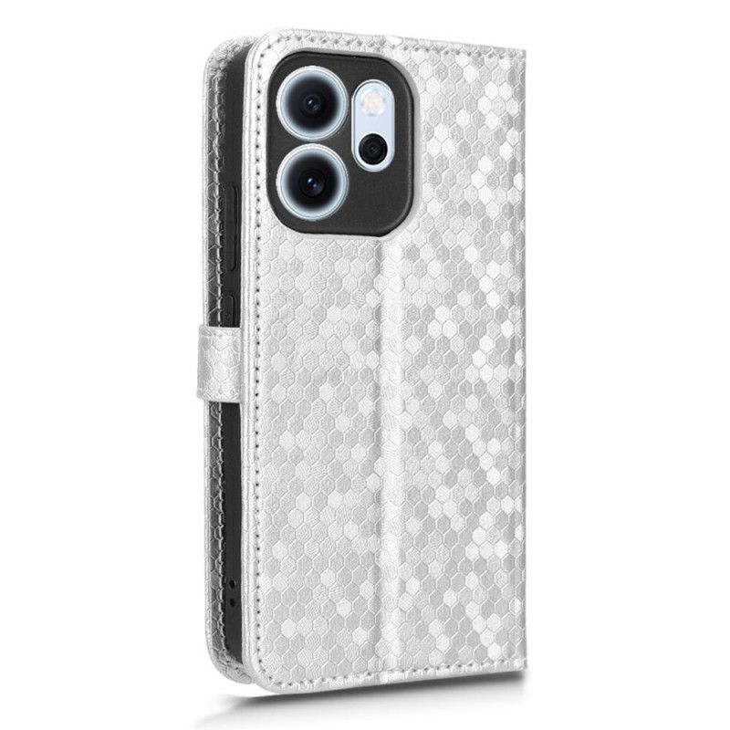Flip Case Leren Oppo Reno 14f 5g Glanzend