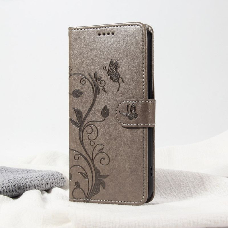 Folio-hoesje Oppo Reno 14f 5g Telefoonhoesje Kleine Bloemen