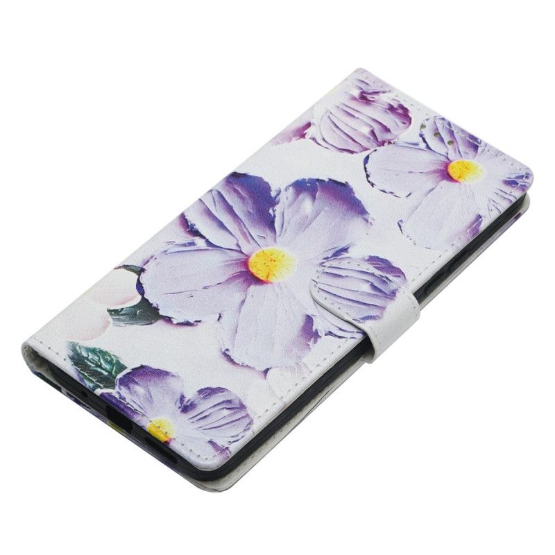Folio-hoesje Oppo Reno 14f 5g Telefoonhoesje Vintage Bloemen