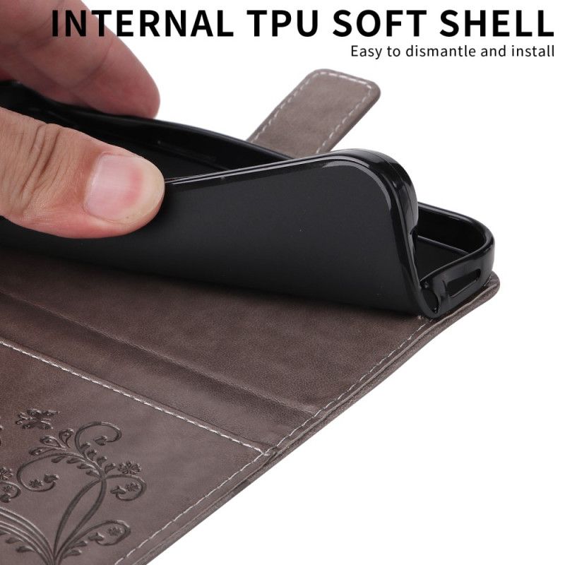 Leren Hoesje Oppo Reno 14f 5g Reuzenvlinders