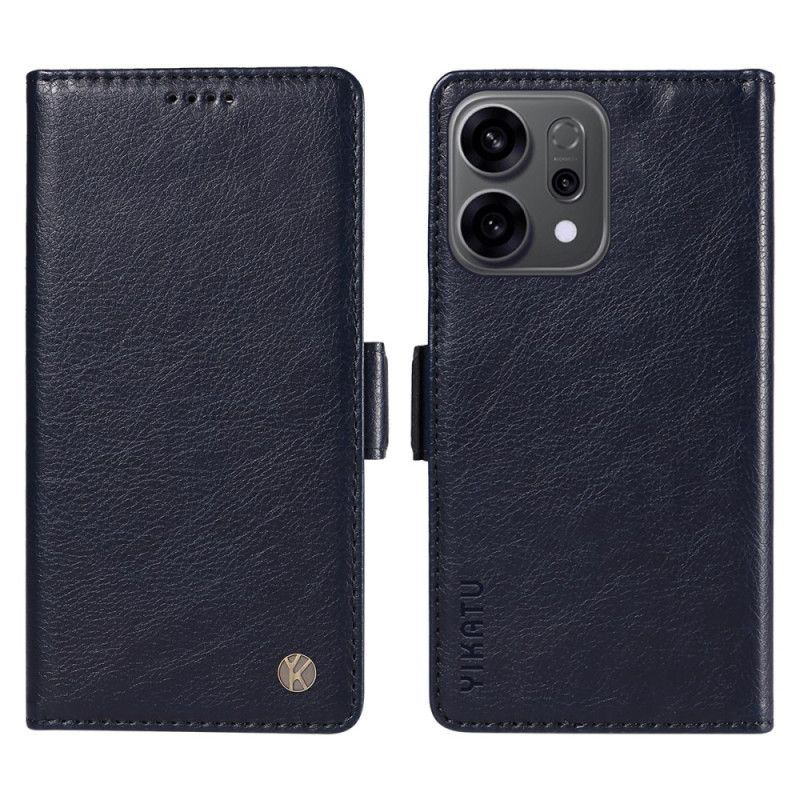 Leren Hoesje Voor Oppo Reno 14f 5g Vintage Yikatu