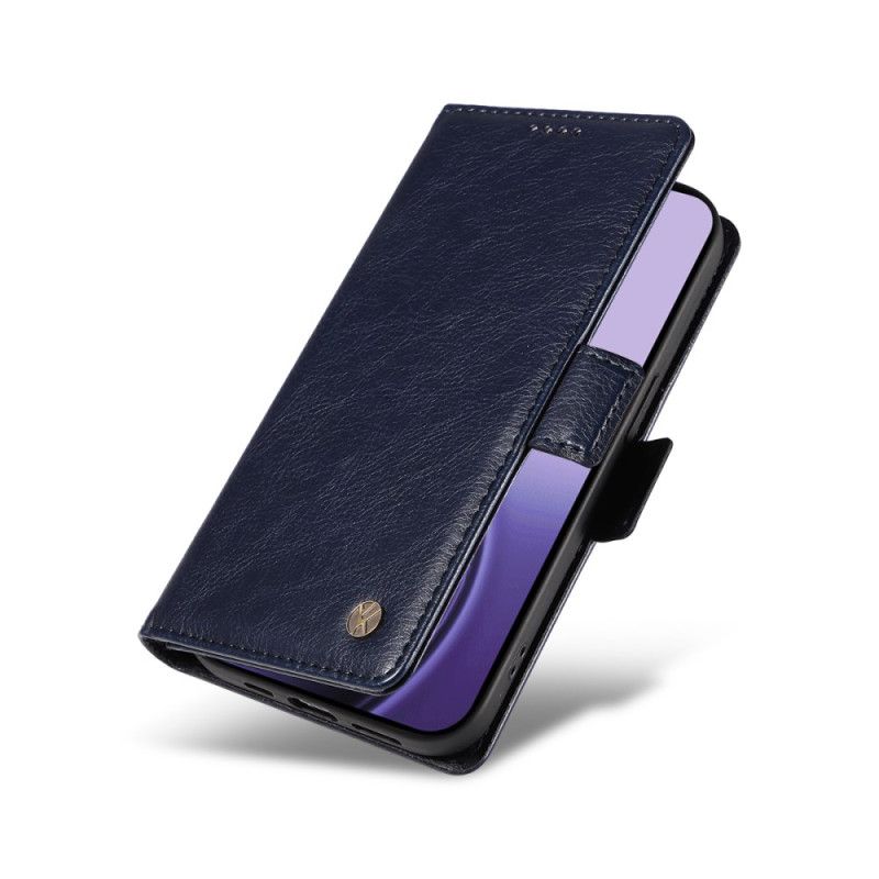 Leren Hoesje Voor Oppo Reno 14f 5g Vintage Yikatu