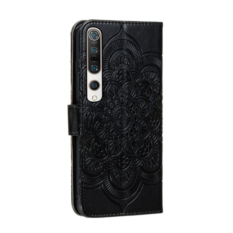 Bescherming Hoesje Xiaomi Mi 10 / 10 Pro Grijs Zwart Hele Mandala