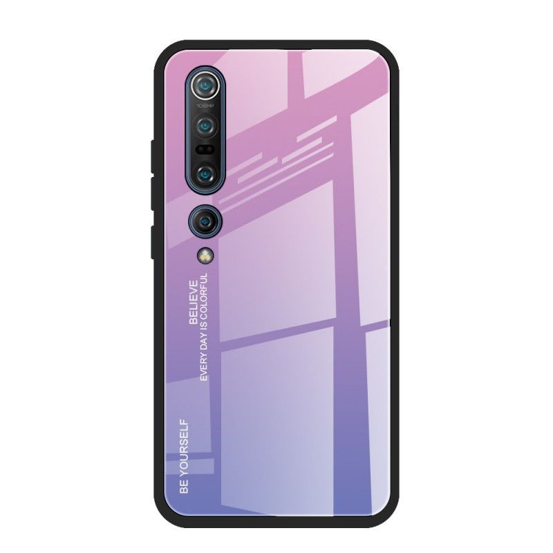Case Hoesje Xiaomi Mi 10 / 10 Pro Magenta Rood Telefoonhoesje Gegalvaniseerde Kleur