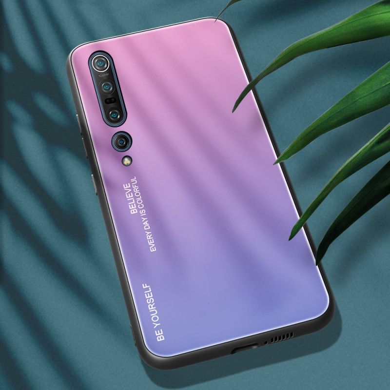 Case Hoesje Xiaomi Mi 10 / 10 Pro Magenta Rood Telefoonhoesje Gegalvaniseerde Kleur