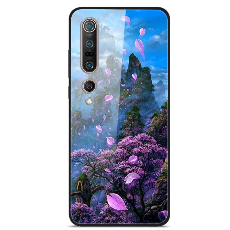 Case Hoesje Xiaomi Mi 10 / 10 Pro Telefoonhoesje Denkbeeldig Landschap Gehard Glas