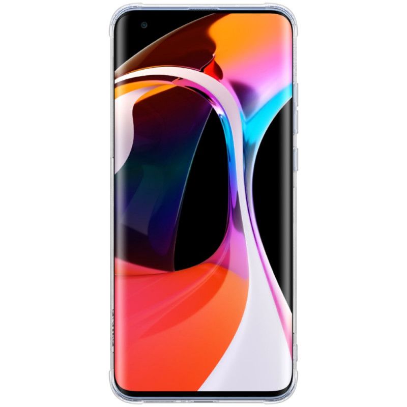 Cover Hoesje Xiaomi Mi 10 / 10 Pro Wit Telefoonhoesje Doorschijnend Nillkin