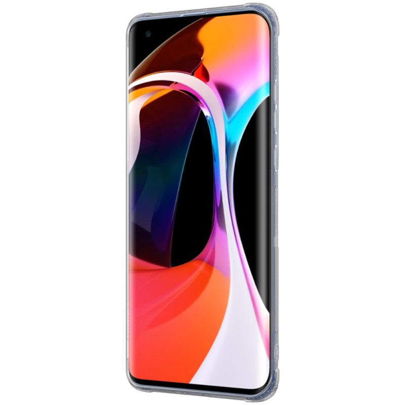 Cover Hoesje Xiaomi Mi 10 / 10 Pro Wit Telefoonhoesje Doorschijnend Nillkin