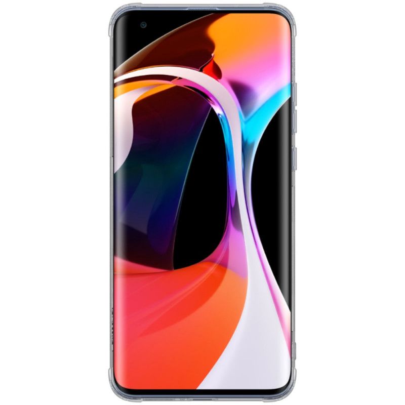 Cover Hoesje Xiaomi Mi 10 / 10 Pro Wit Telefoonhoesje Doorschijnend Nillkin