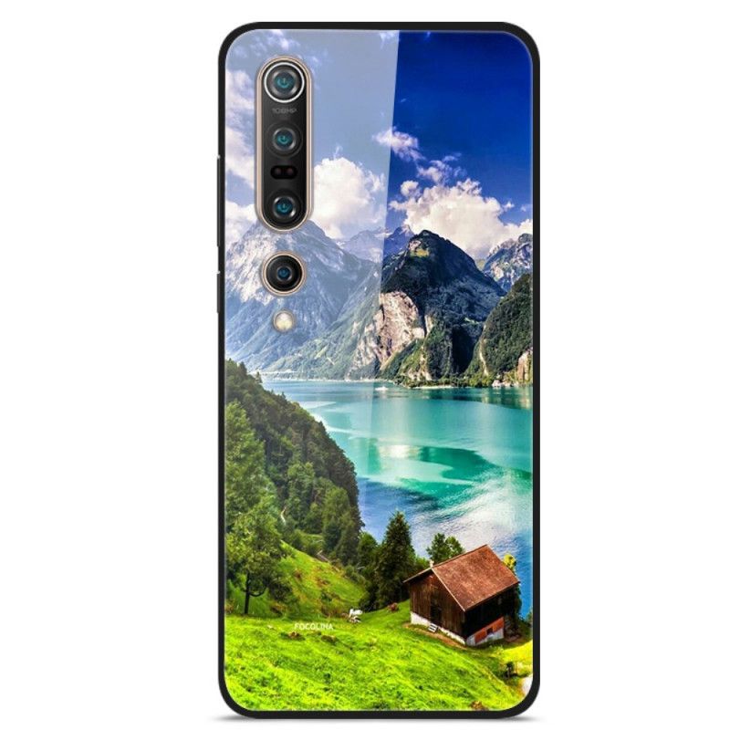 Hoesje Xiaomi Mi 10 / 10 Pro Droomlandschap Gehard Glas