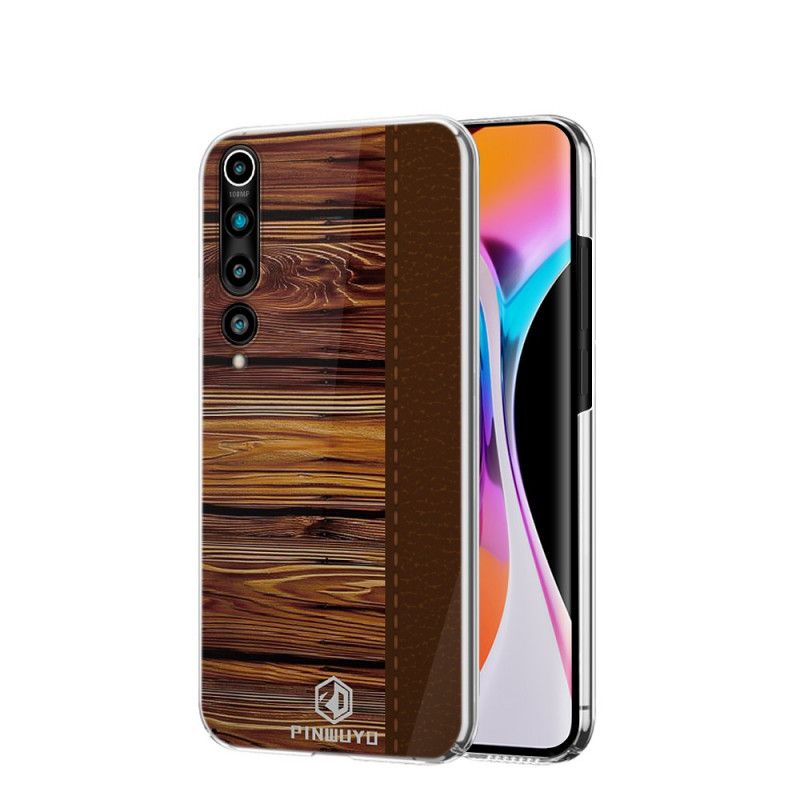 Hoesje Xiaomi Mi 10 / 10 Pro Rood Zwart Dennen Dun Serie Pinwuyo