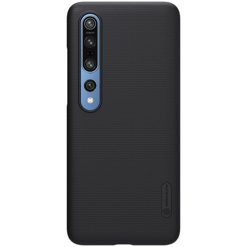 Hoesje Xiaomi Mi 10 / 10 Pro Zwart Stijve Frosted Nillkin