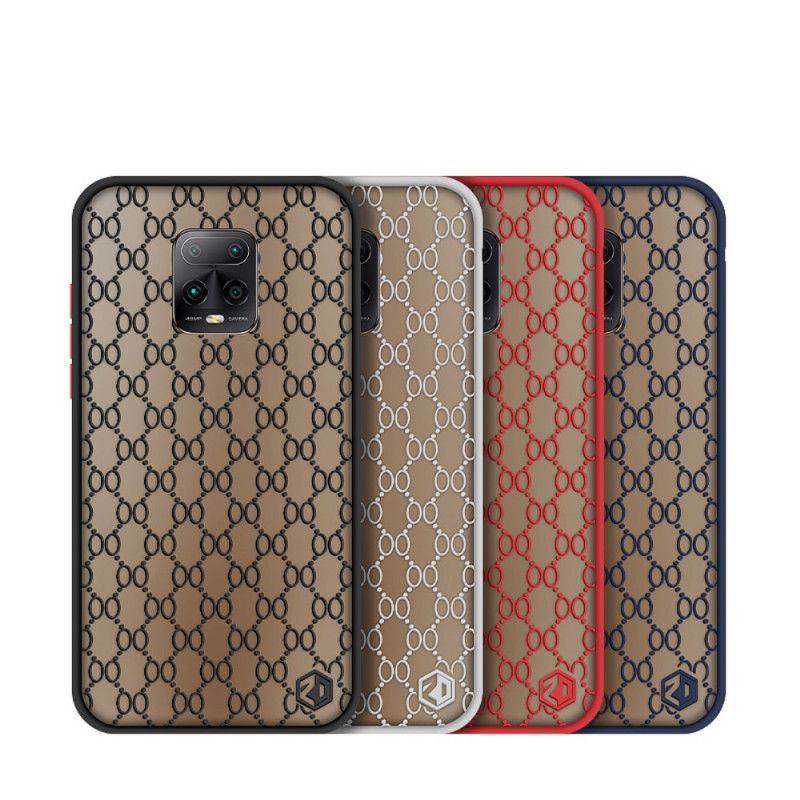 Hoesje voor Xiaomi Redmi 10X / 10X Pro Wit Zwart Dennen Dun Serie Ii Pinwuyo