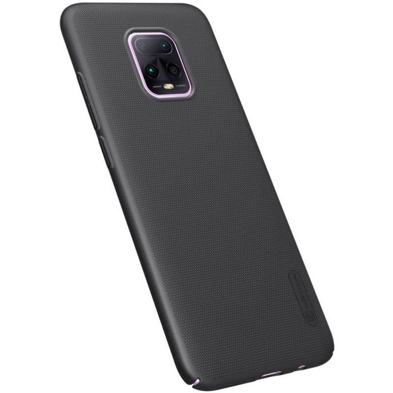 Hoesje voor Xiaomi Redmi 10X / 10X Pro Wit Zwart Stijve Frosted Nillkin