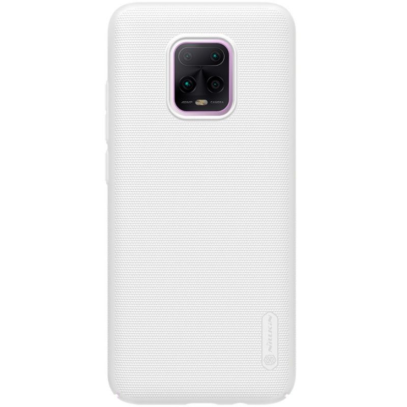 Hoesje voor Xiaomi Redmi 10X / 10X Pro Wit Zwart Stijve Frosted Nillkin