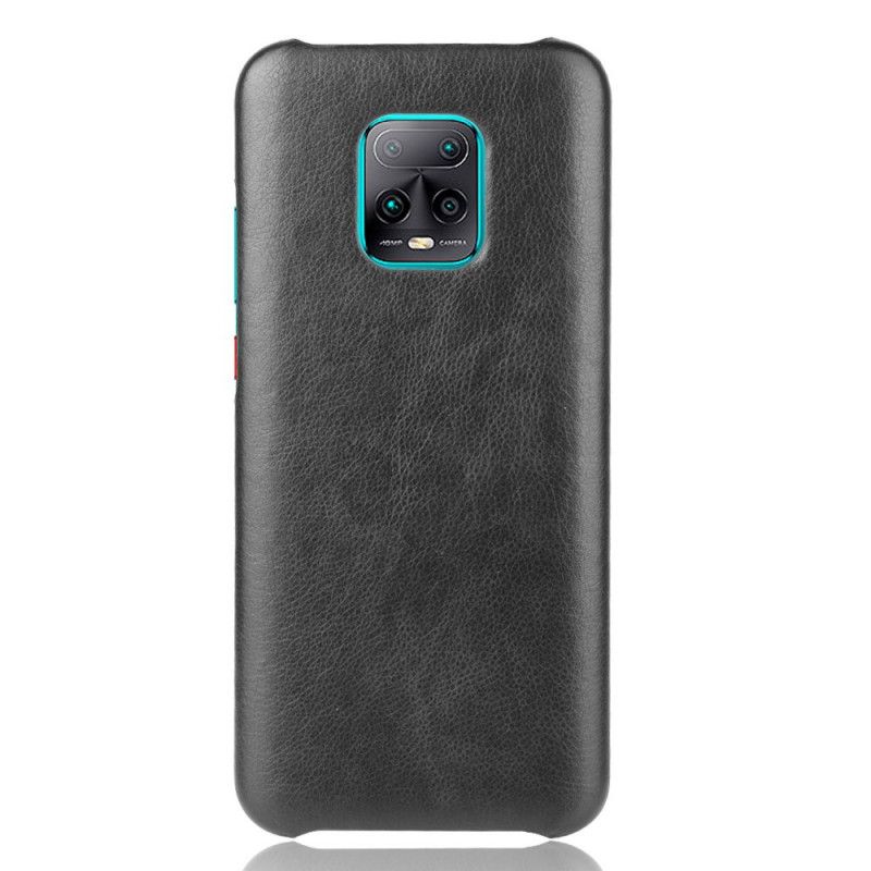 Hoesje Xiaomi Redmi 10X / 10X Pro Grijs Zwart Performance Leereffect