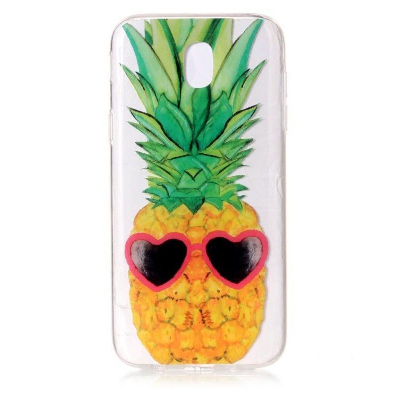 Case Hoesje Samsung Galaxy J3 2017 Telefoonhoesje Ananas Incognito