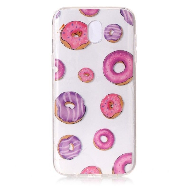 Hoesje Samsung Galaxy J3 2017 Fan Van Donuts