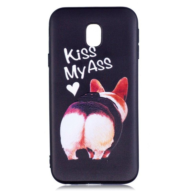 Hoesje Samsung Galaxy J3 2017 Reliëf Kiss My Ass