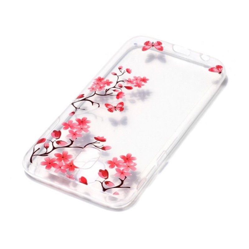 Hoesje voor Samsung Galaxy J3 2017 Bloeiende Boom