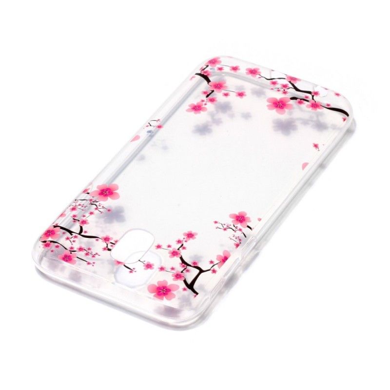 Hoesje voor Samsung Galaxy J3 2017 Pruimenbloesems