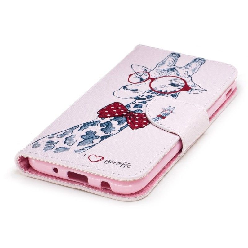 Leren Hoesje Samsung Galaxy J3 2017 Nerdgiraf