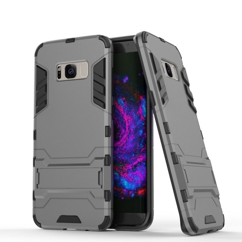 Cover Hoesje Samsung Galaxy S8 Plus Donkerblauw Rood Telefoonhoesje Ultrabestendig