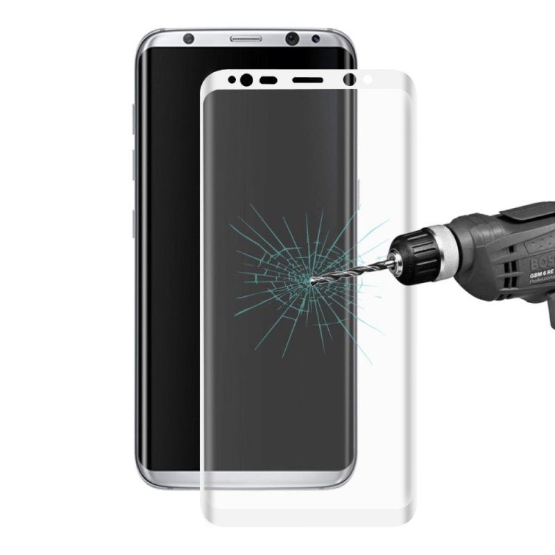 Gehard Glas Bescherming Samsung Galaxy S8 Plus Zwart