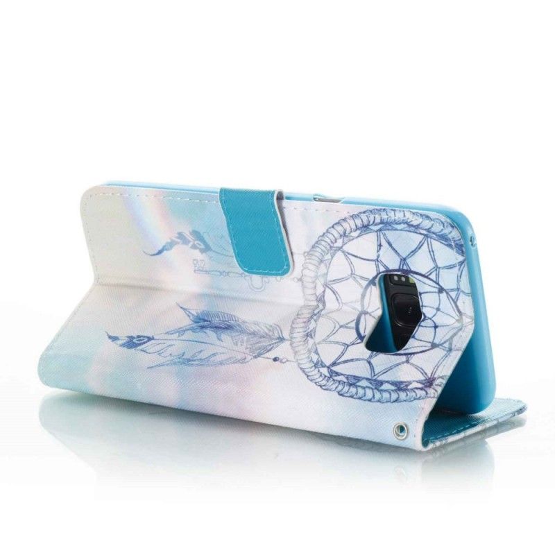 Leren Hoesje voor Samsung Galaxy S8 Plus Aquarel Dromenvanger
