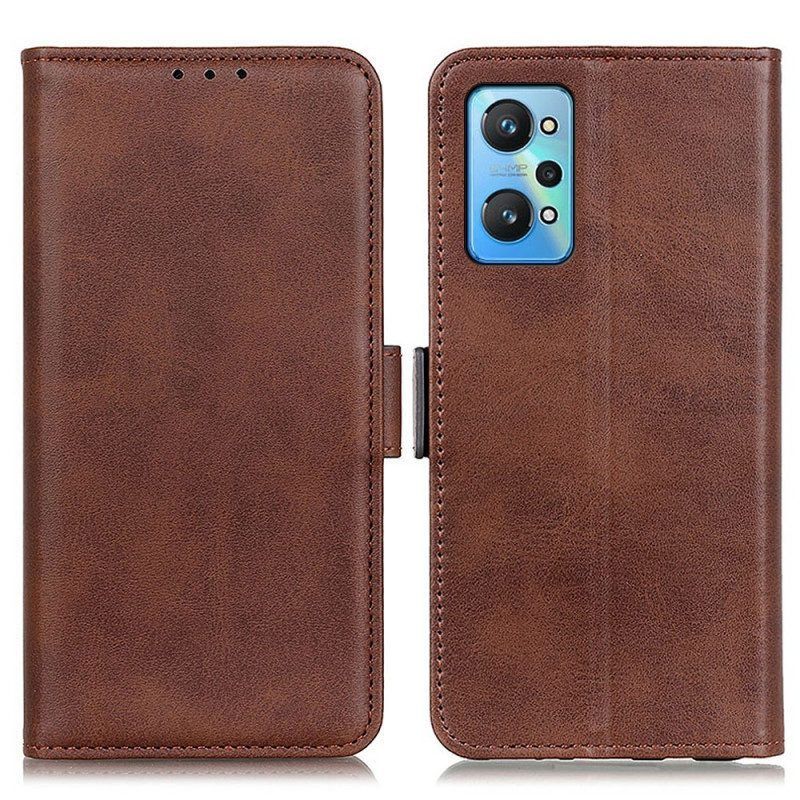 Folio-hoesje voor Realme GT Neo 3T / Neo 2 Flip Case Dubbele Klep