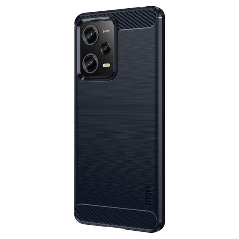 Hoesje voor Xiaomi Redmi Note 12 Pro Mofi Geborsteld Koolstofvezel