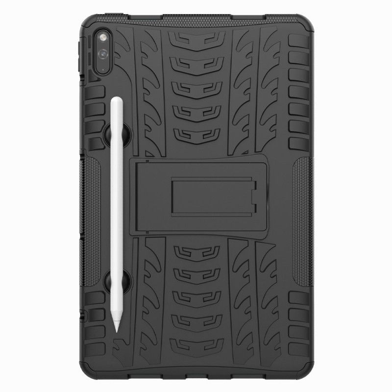 Case Hoesje Huawei MatePad Wit Zwart Telefoonhoesje Ultrabestendige Premium