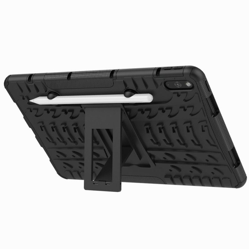 Case Hoesje Huawei MatePad Wit Zwart Telefoonhoesje Ultrabestendige Premium
