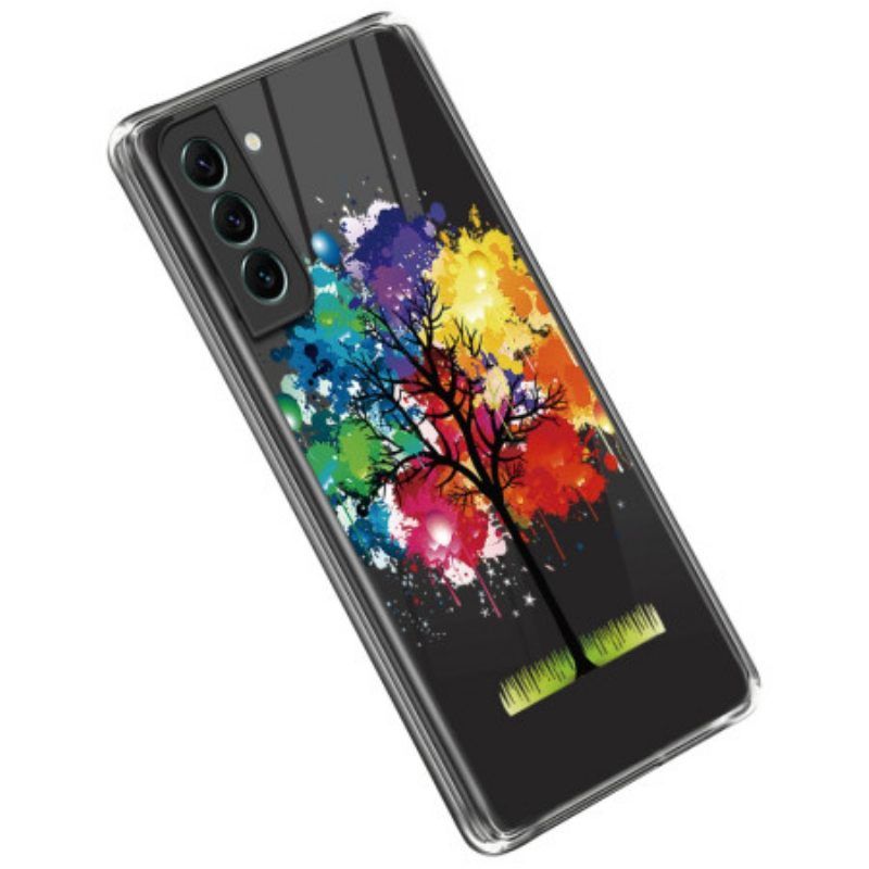 Hoesje voor Samsung Galaxy S23 5G Naadloze Aquarel Boom